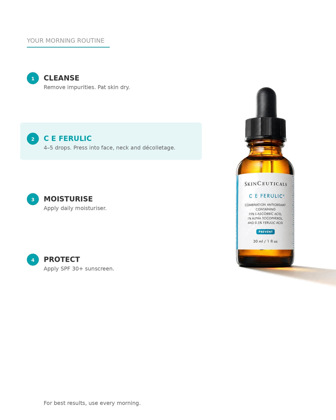 C E Ferulic vitamin C serum