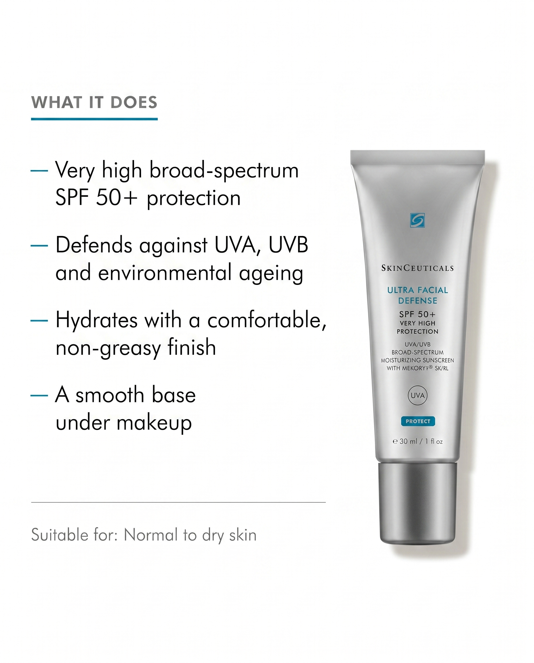 Ultra Facial UV Defence Sunscreen SPF 50