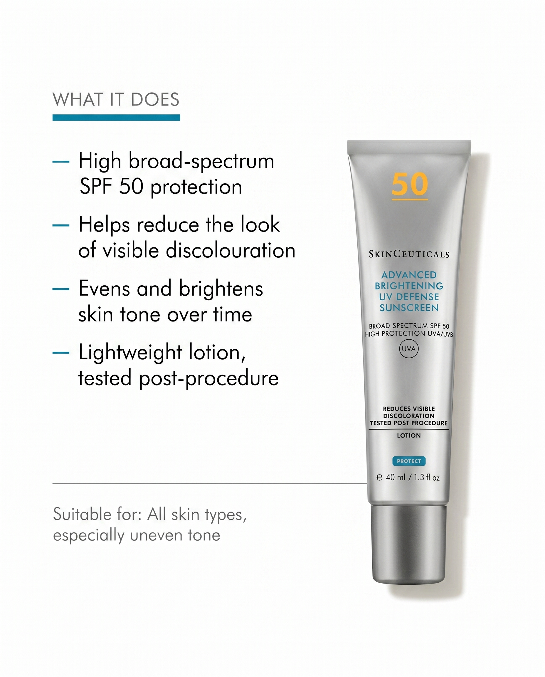 Advanced Brightening UV Defence Sunscreen SPF 50