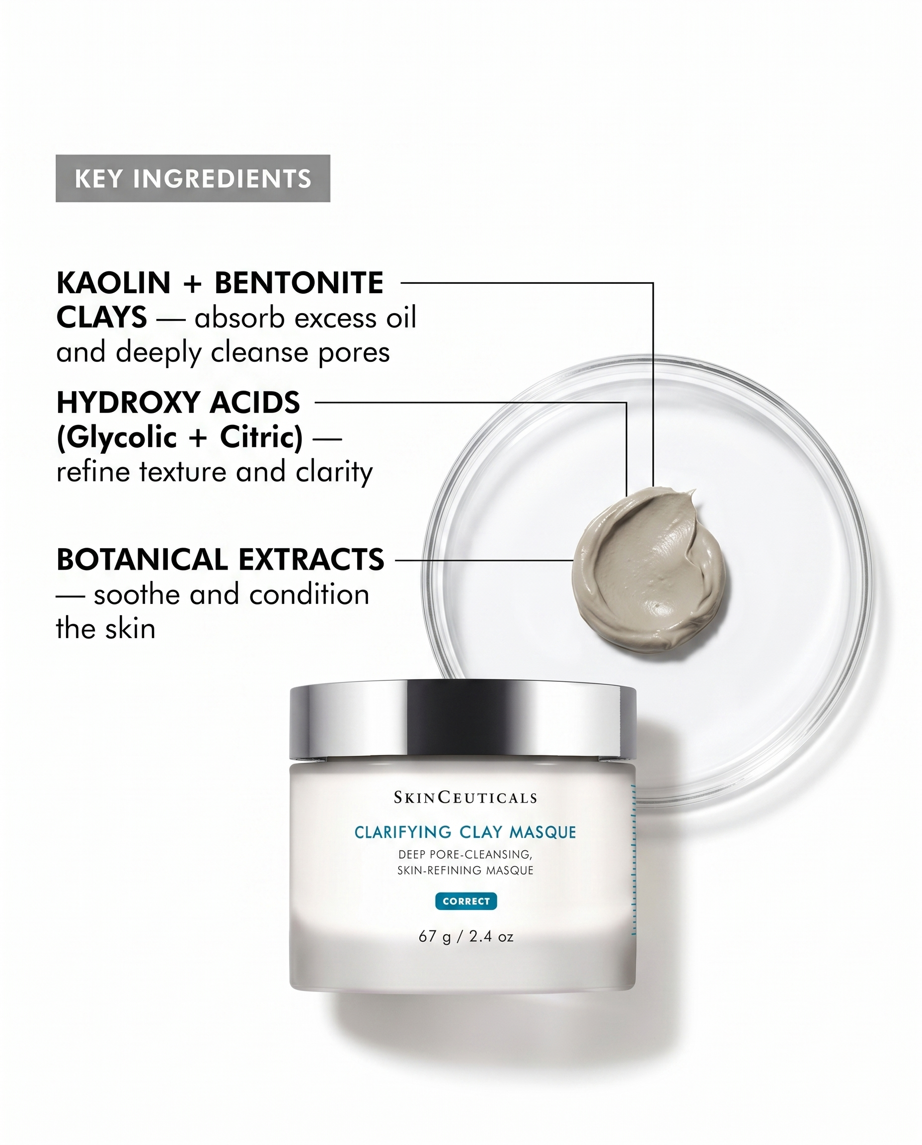 Clarifying Clay Masque